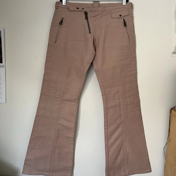 Dsquared2 Moleskin Flare Biker Pant - Picture 1 of 3